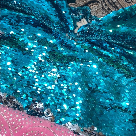 Mermaid blanket - Picture 3 of 6